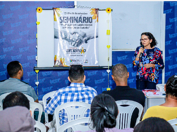 Prefeitura de Paço do Lumiar realiza Seminário para discutir sobre violência autoprovocada no município.