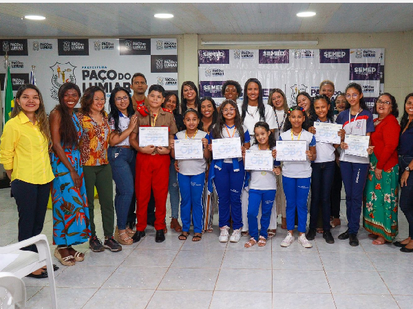 Estudantes luminenses recebem medalhas pelo desempenho na 26ª Olimpíada Brasileira de Astronomia e Astronáutica