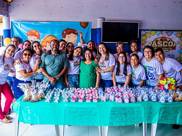 Prefeitura de Paço do Lumiar promove "Páscoa Solidária" no bairro Vila Cafeteira